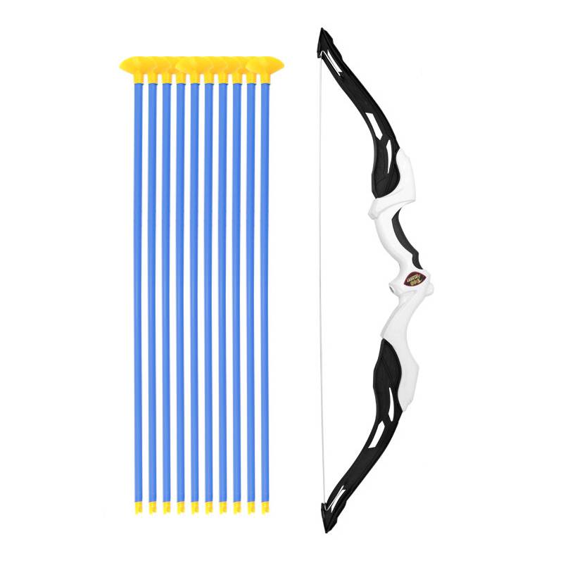 Second generation white bow + 10 arrows